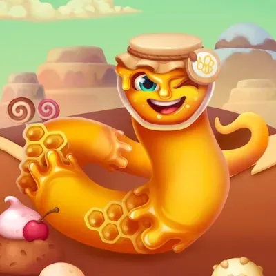 Worms Zone a Slithery Snake