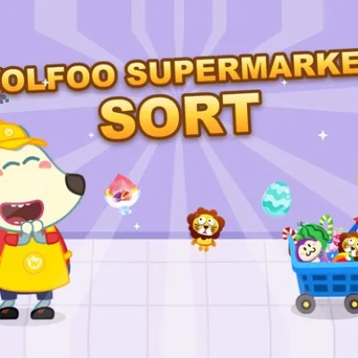 Wolfoo Supermarket Sort